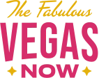 Vegas Now The Fabulous Vegas Now logo in pink and gold